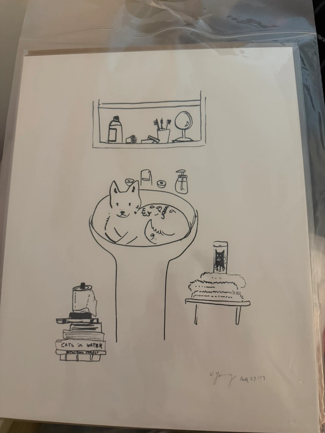 Original Art Print x 2 - photo 2