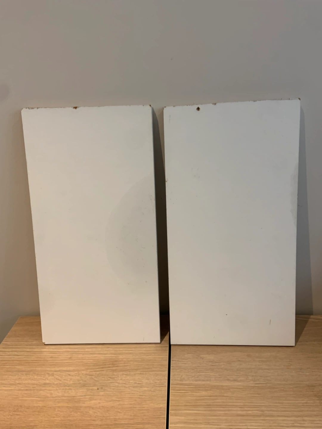 White wood panels (2) Small
