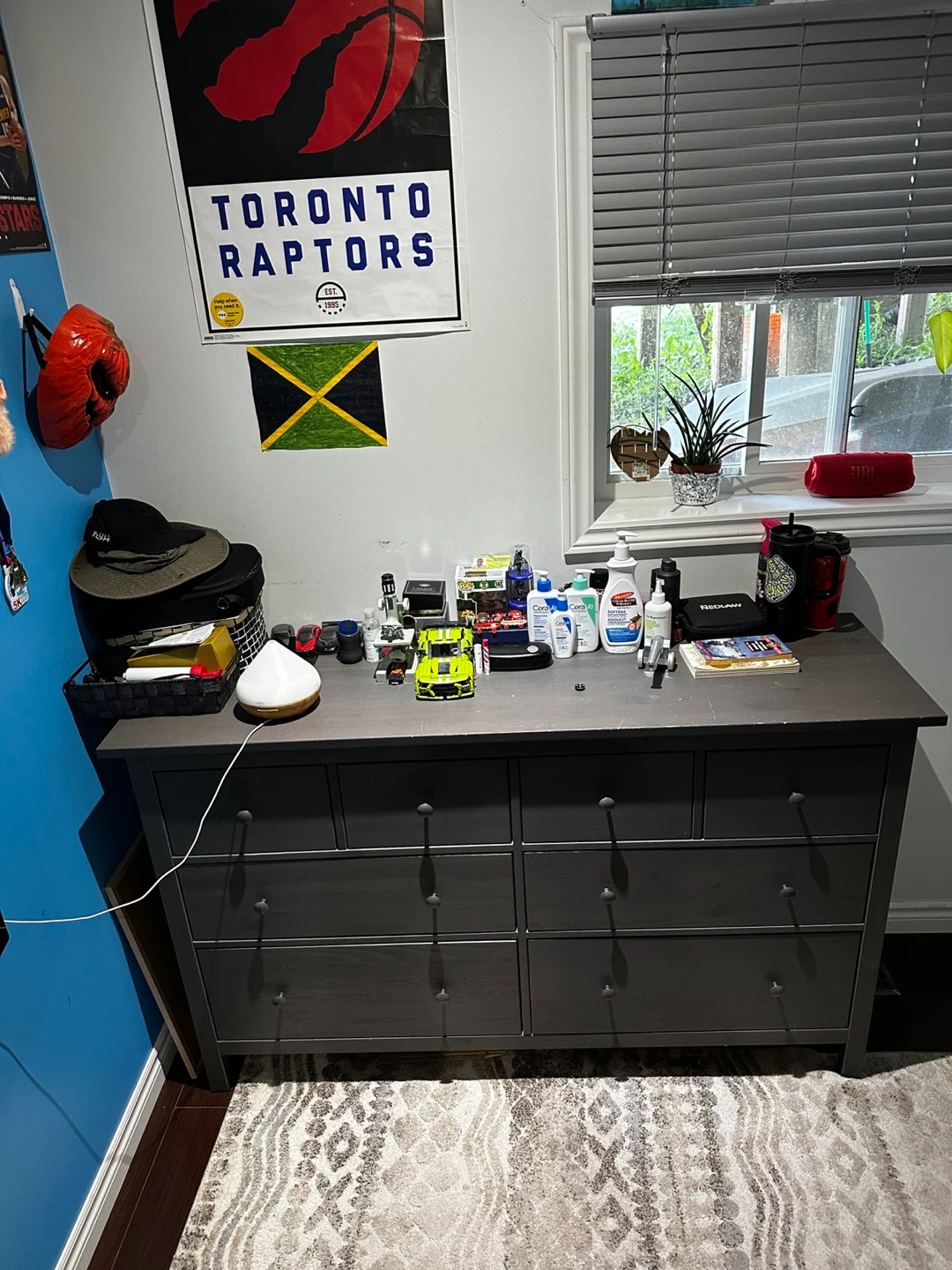 IKEA Grey 8 Drawer Dresser - photo 2