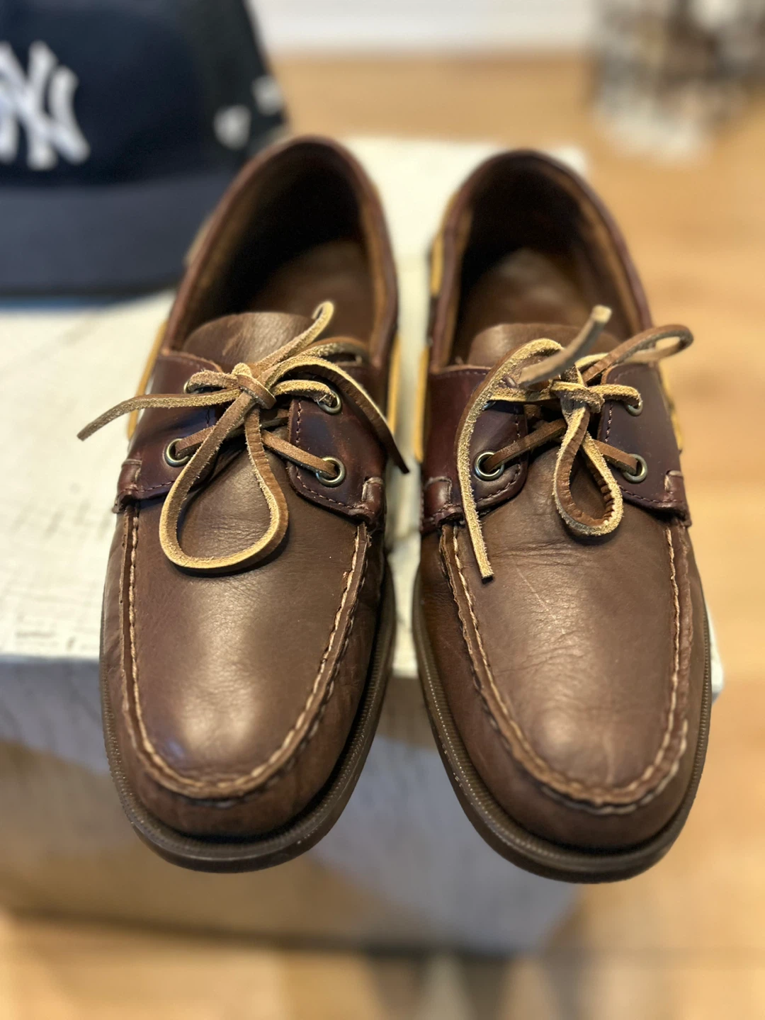 Sebago Brown Leather Boat Shoes - photo 4