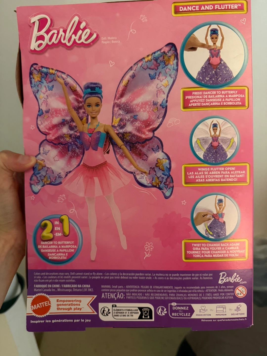 Barbie Dance and Flutter Doll - photo 2