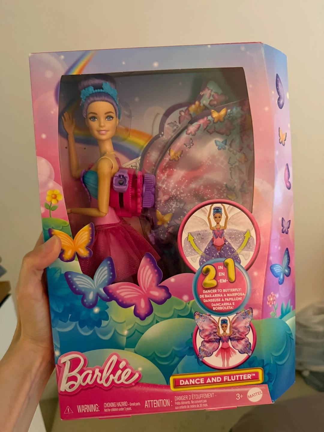 Barbie Dance and Flutter Doll