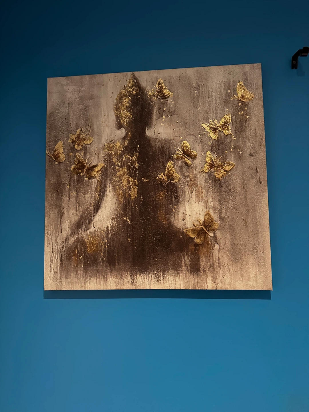 Buddha Wall Art with Butterflies - photo 2