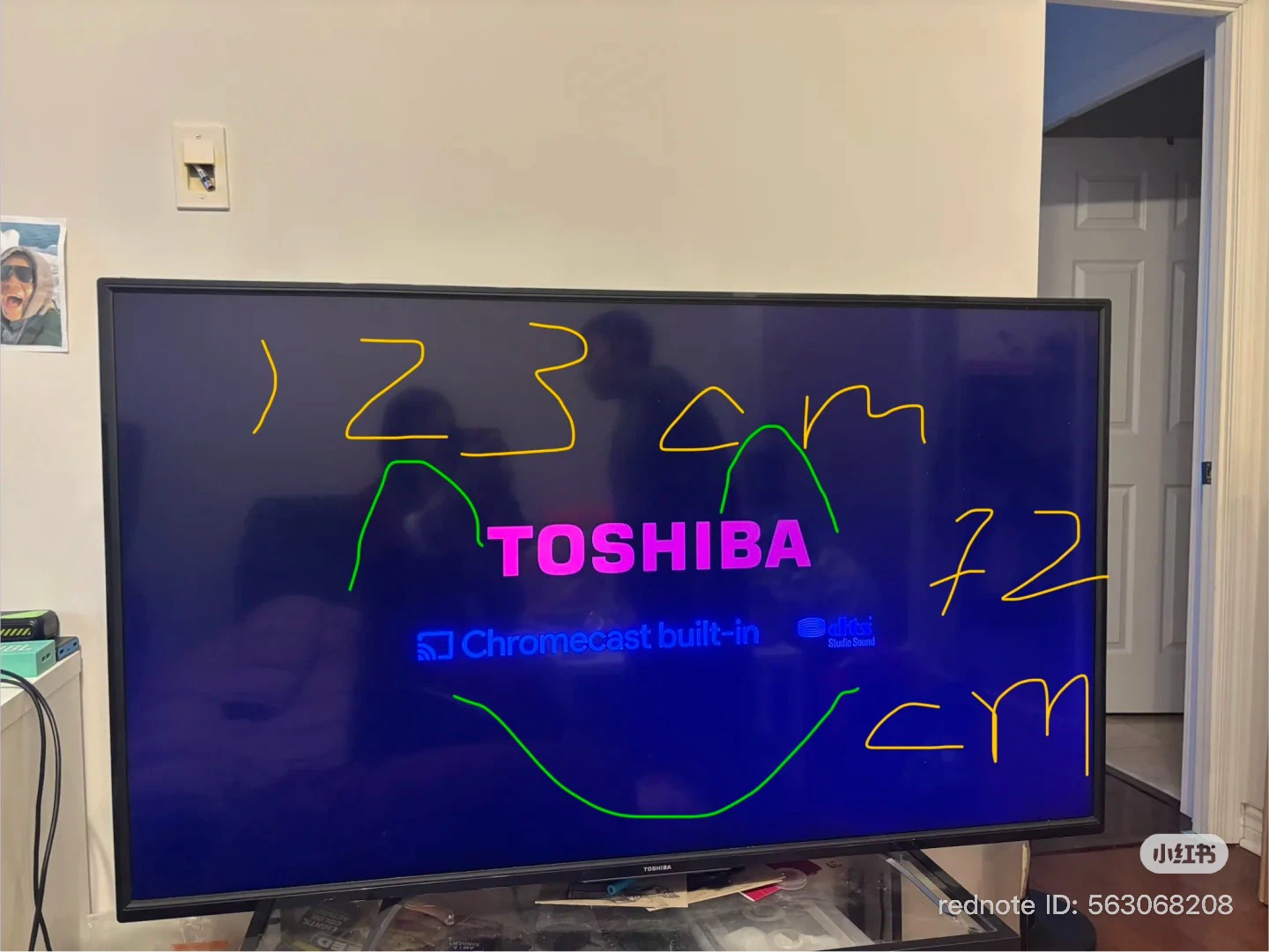Toshiba 72" Television