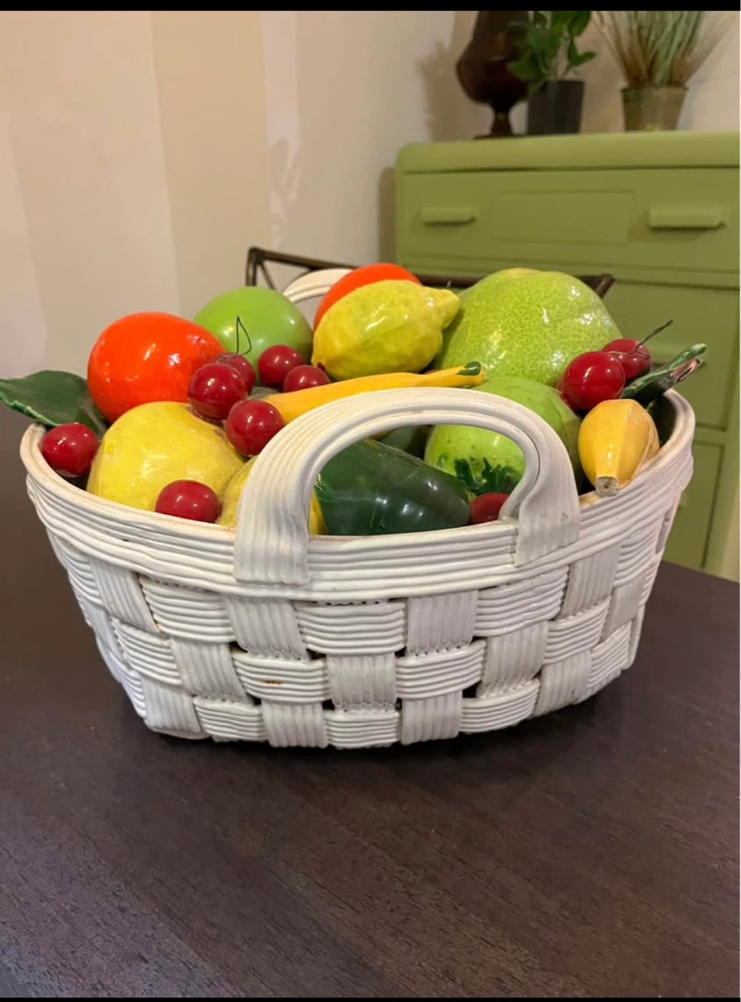 Ceramic Fruit Basket