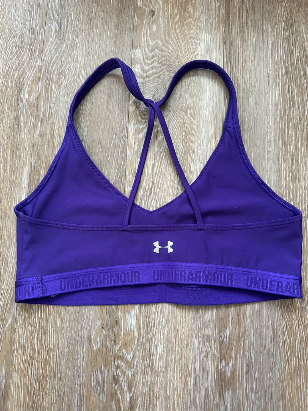 Under Armour Purple Sports Bra - photo 2