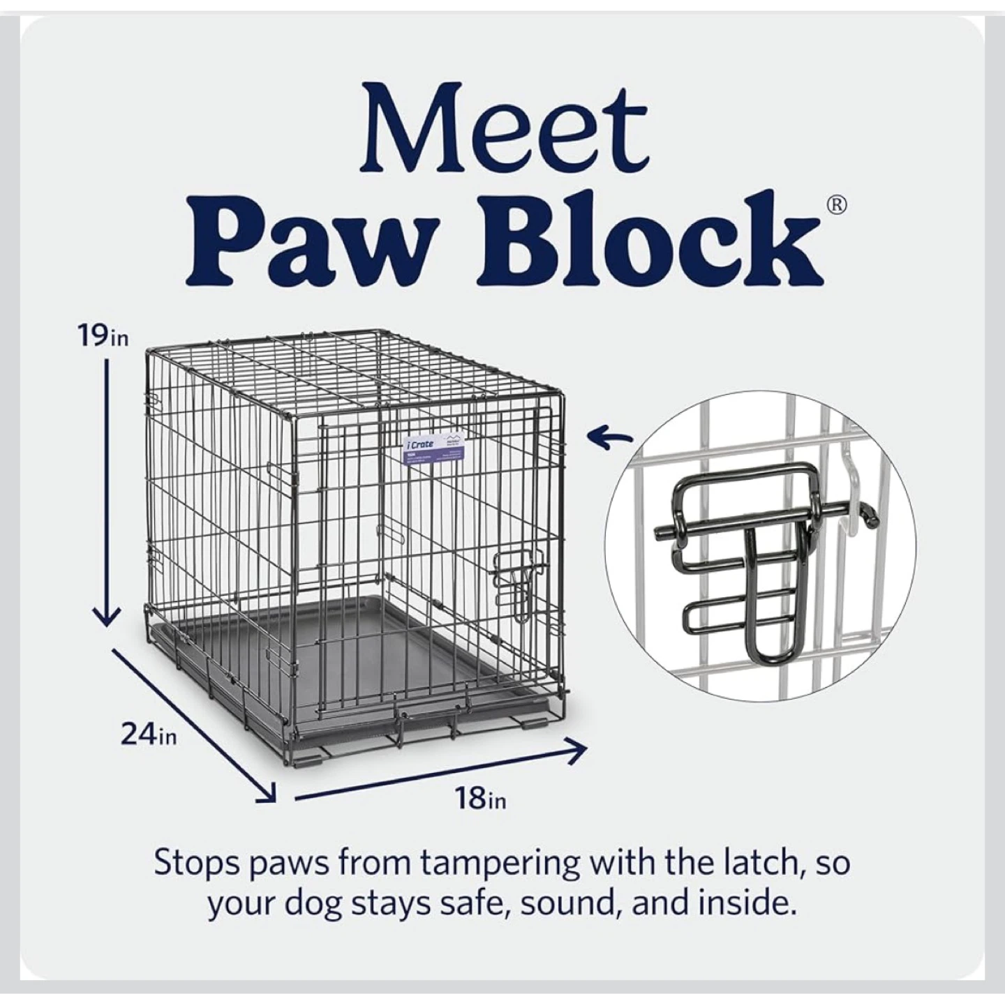 MidWest iCrate Dog Crate 24 inch - photo 2