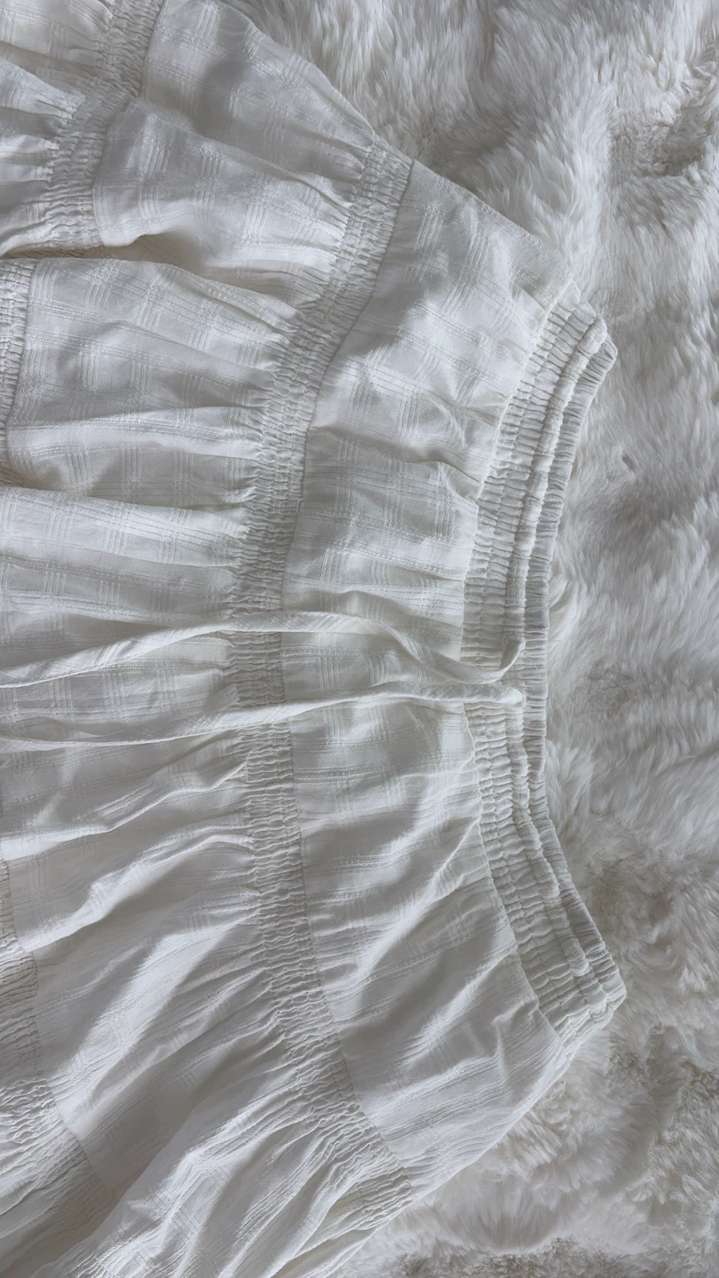 Mustard Seed White Tiered Ruffle Skirt - photo 5