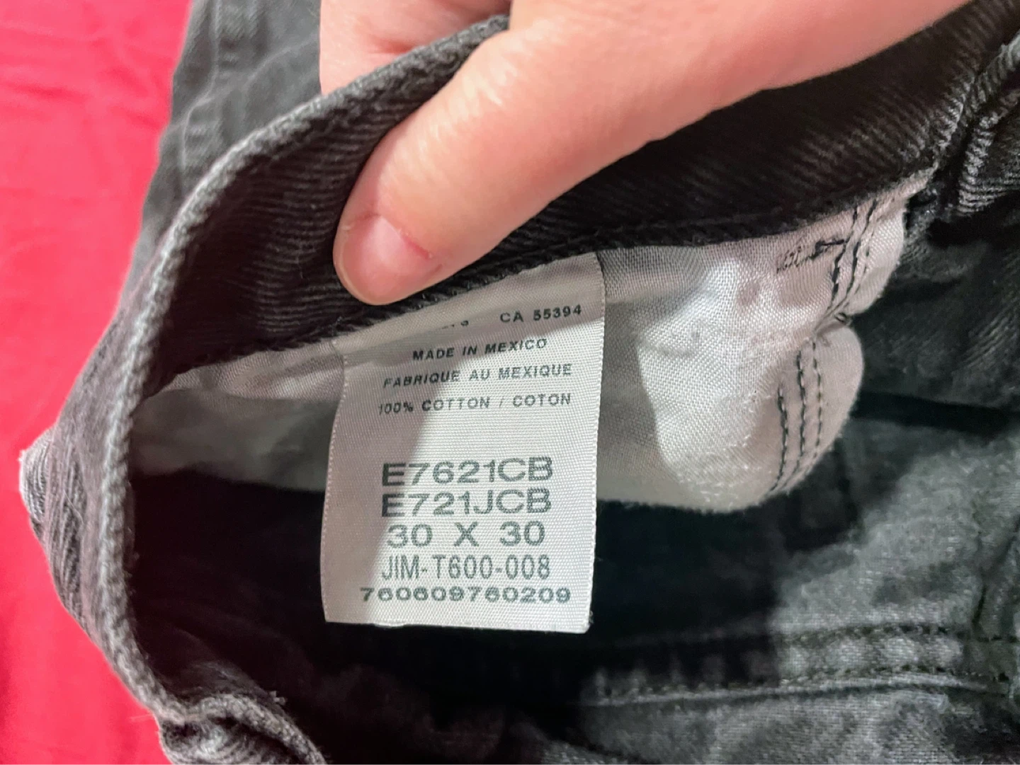 Wrangler Black Denim Jeans - 30x30 - photo 4