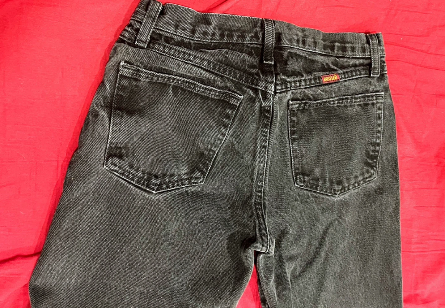 Wrangler Black Denim Jeans - 30x30 - photo 3