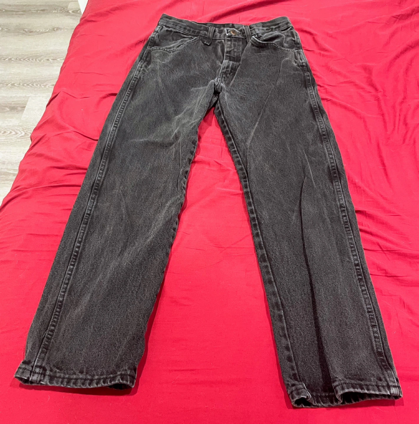 Wrangler Black Denim Jeans - 30x30