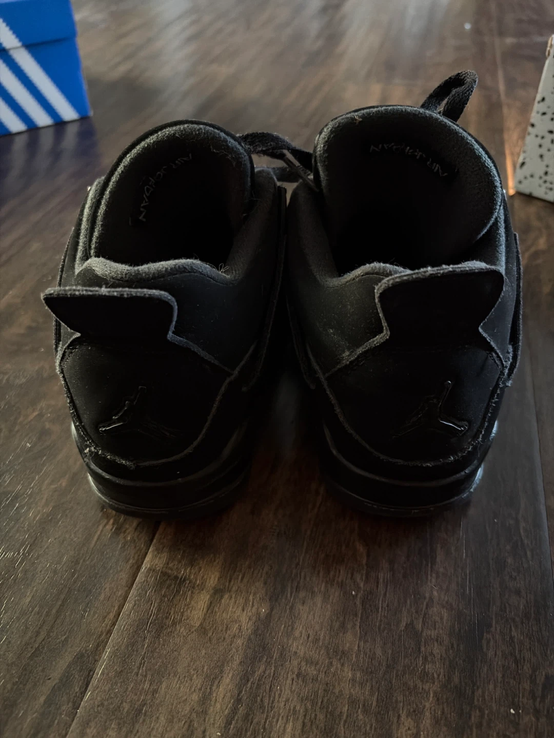 Black Cats Air Jordan 4 Sneakers - photo 3