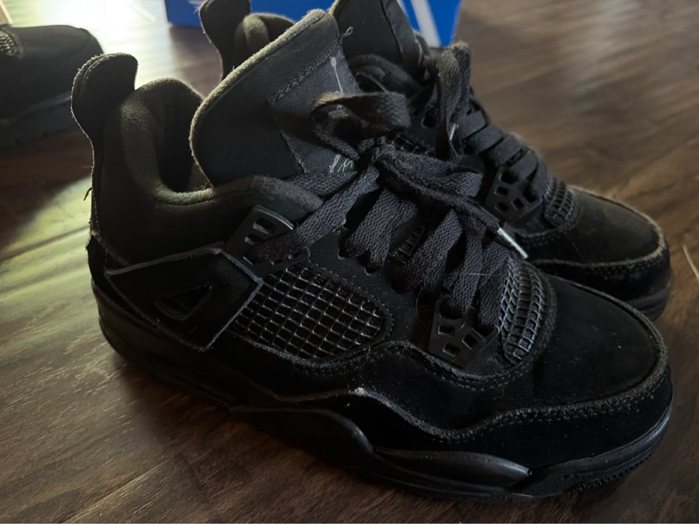 Black Cats Air Jordan 4 Sneakers