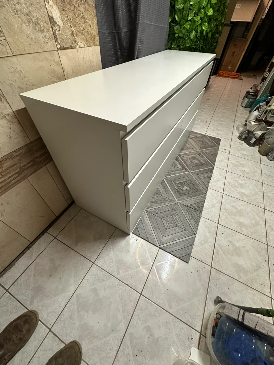 IKEA Modern 6‑Drawer Dresser — White, Great Condition - photo 2