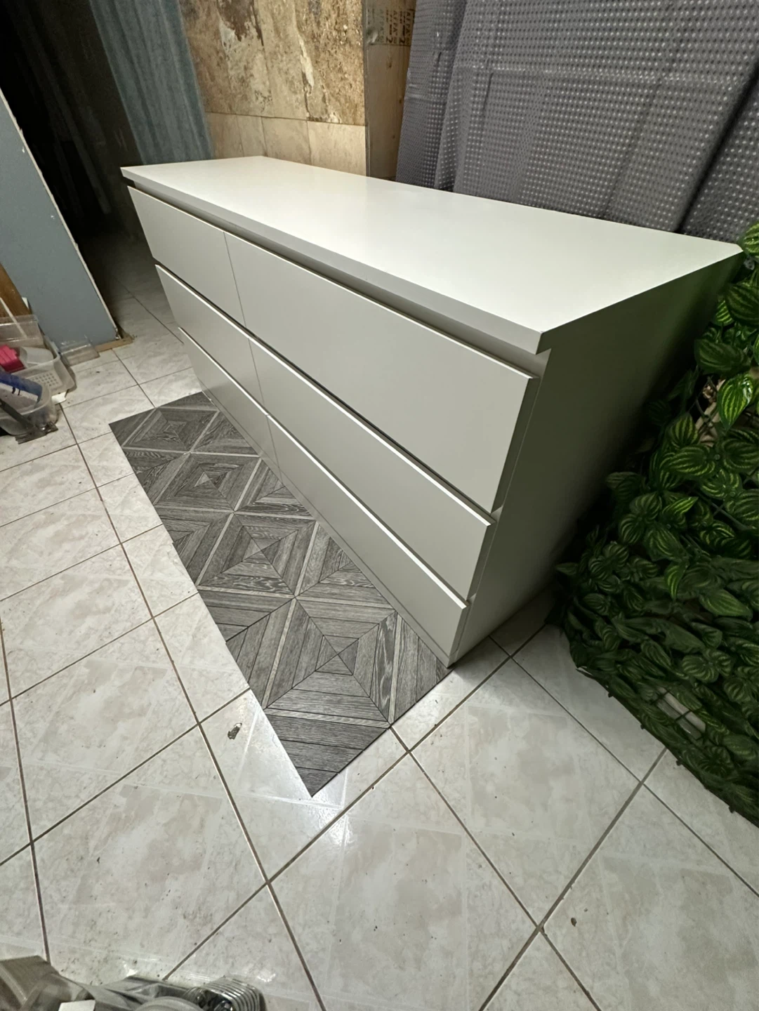 IKEA Modern 6‑Drawer Dresser — White, Great Condition - photo 3