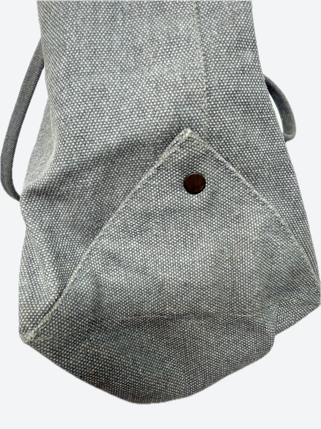 Restoration Hardware (RH) Canvas Tote Bag, Light Gray - photo 2
