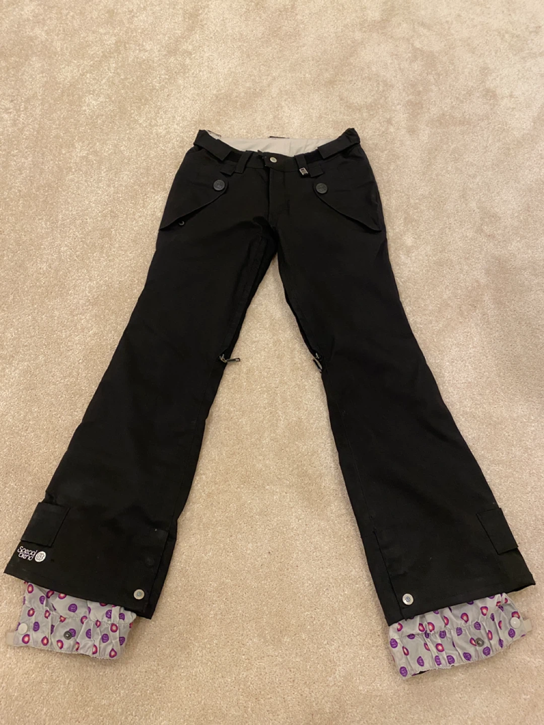XS Women’s Snowboard Jacket and Black Snowpants Set - photo 4