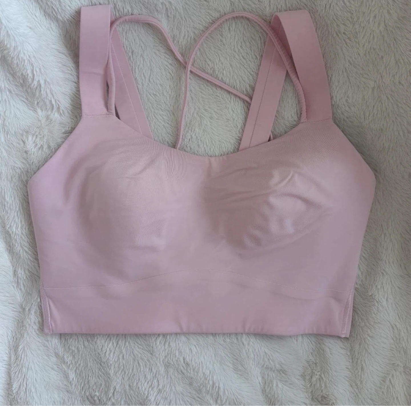 Lululemon Sports Bra - Strawberry Milkshake