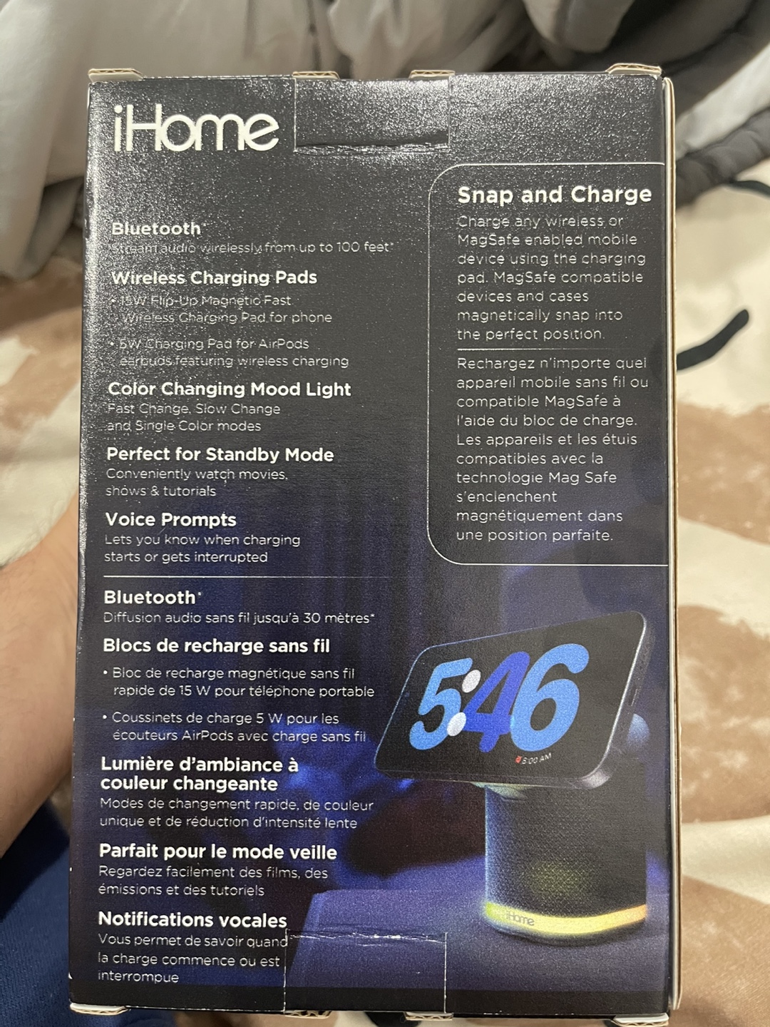 iHome Power Tower Dual Charging Speaker - photo 2