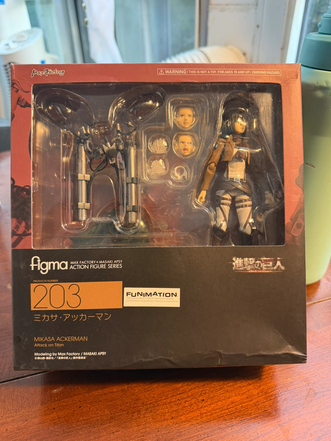 figma Mikasa Ackerman Action Figure