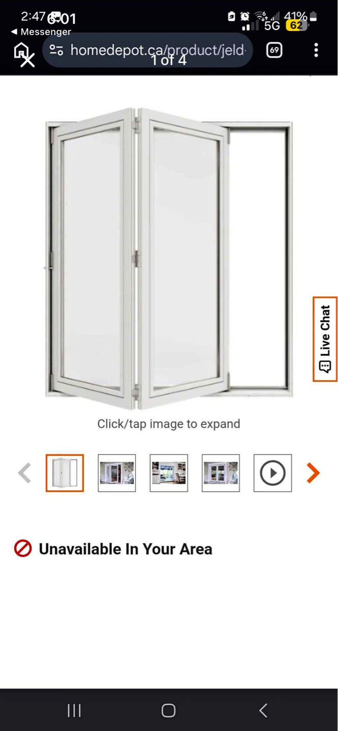 JELD-WEN Folding Door