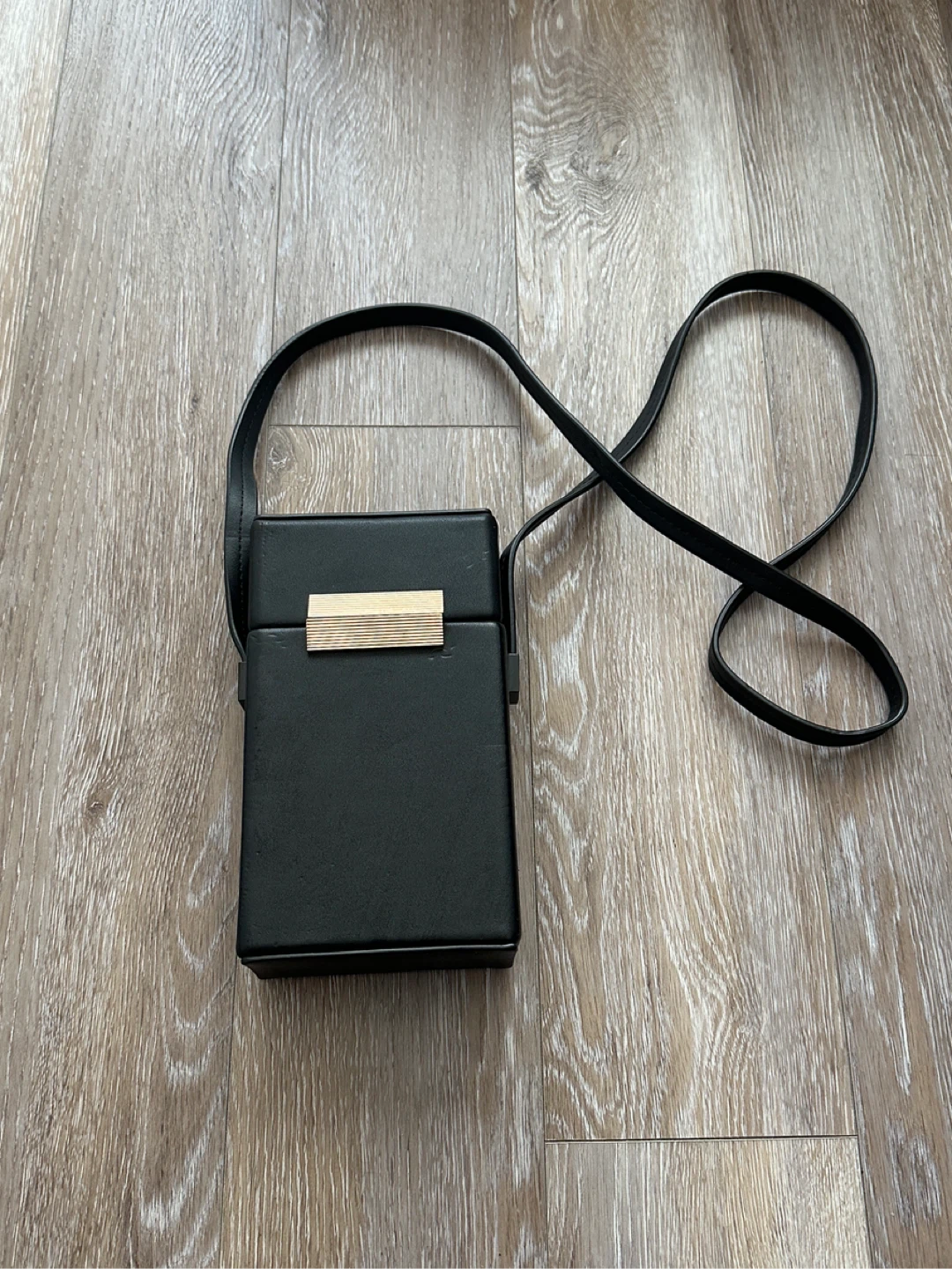 Black MANGO crossbody bag unique