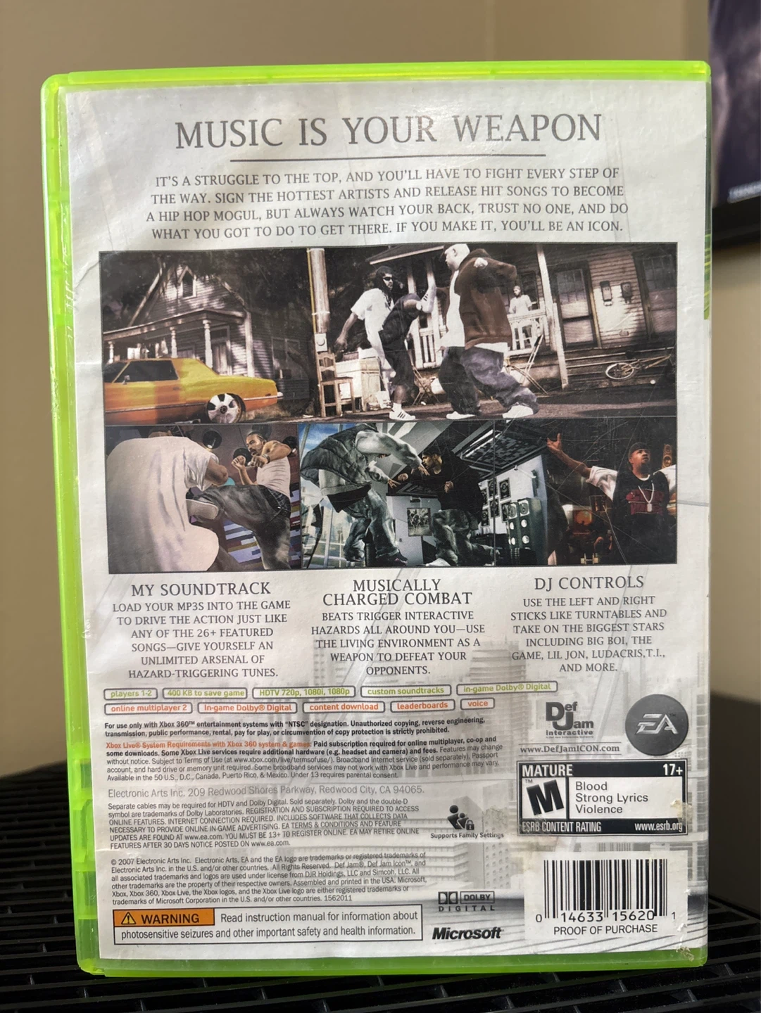 Def Jam ICON Xbox 360 - photo 2
