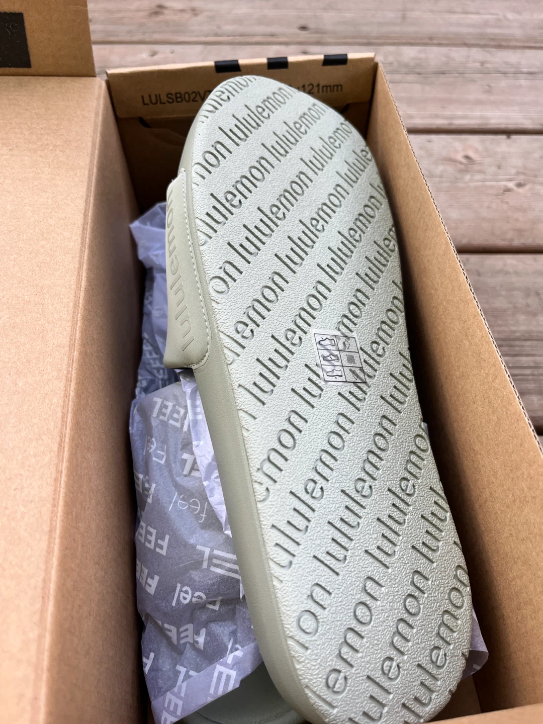 Lululemon Slides - Sage Green - photo 2