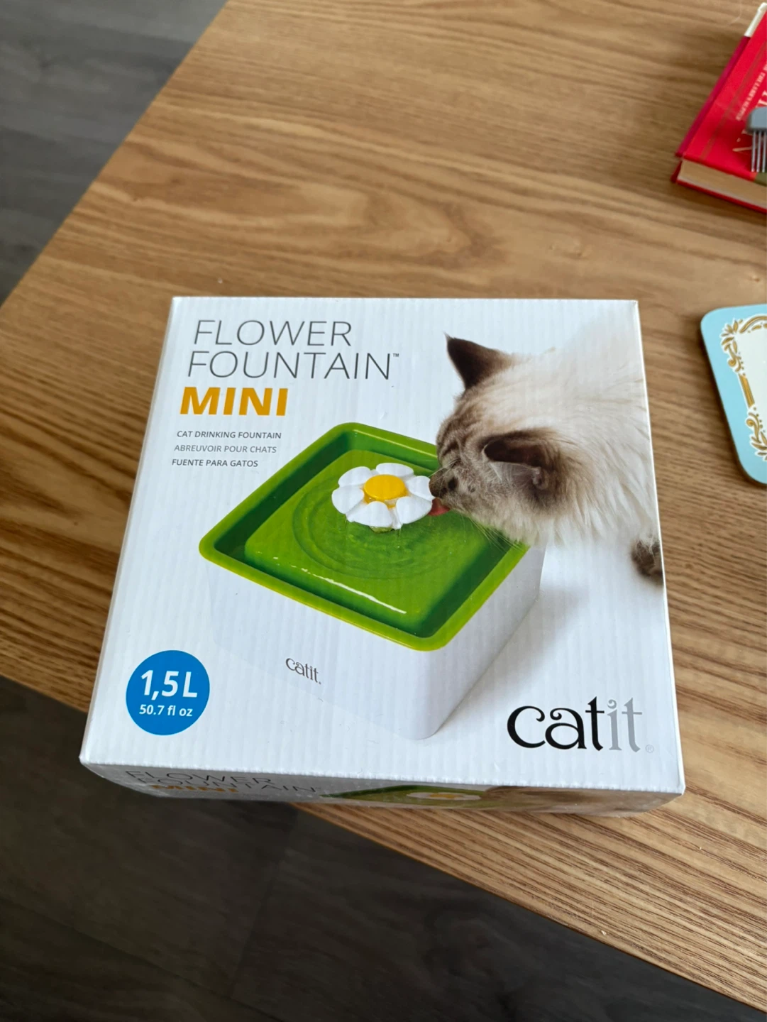 Catit Flower Fountain Mini Cat Drinking Fountain