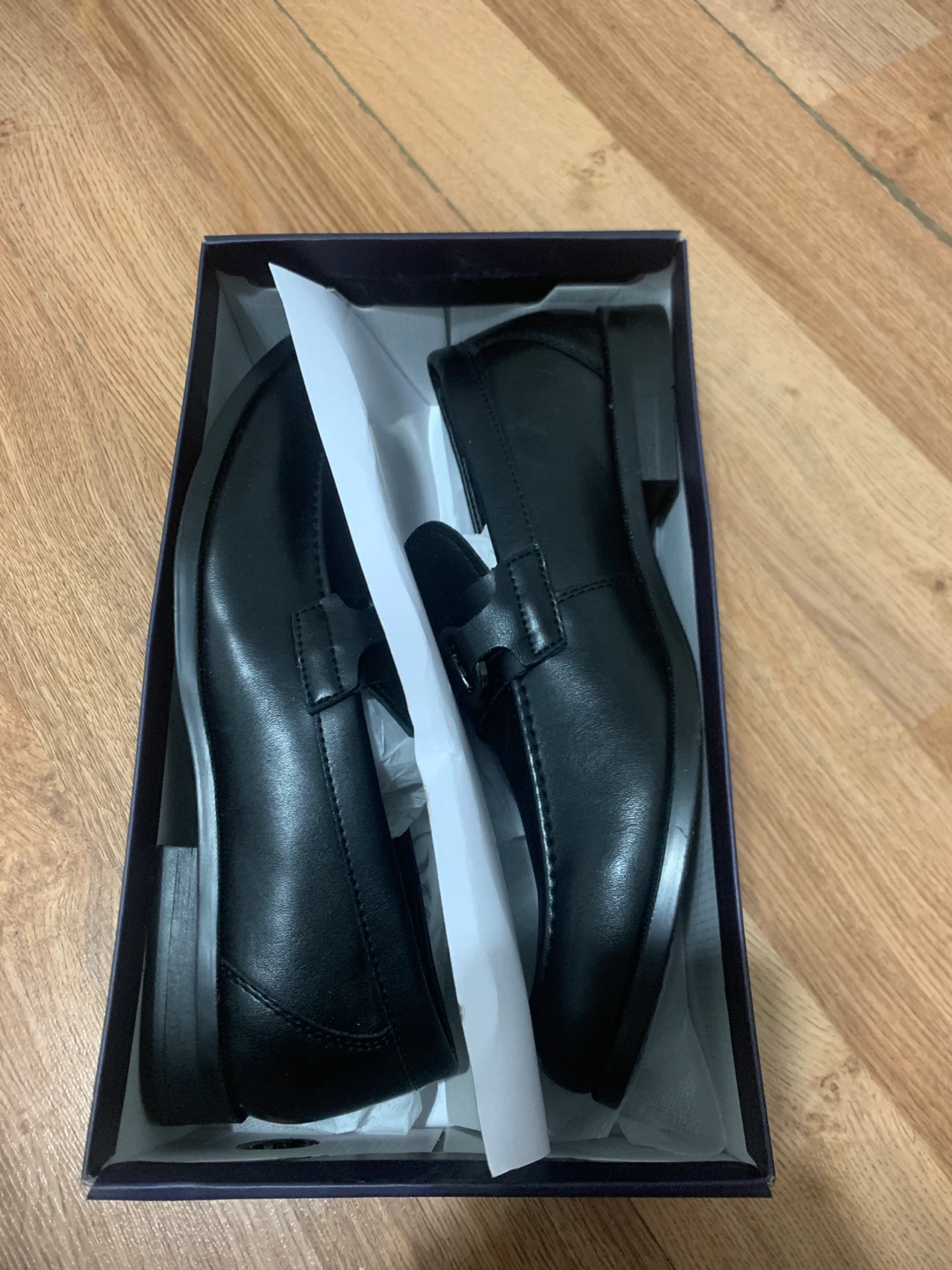Bruno Marc Men's Black Loafer Shoes - US Size 8 - photo 2