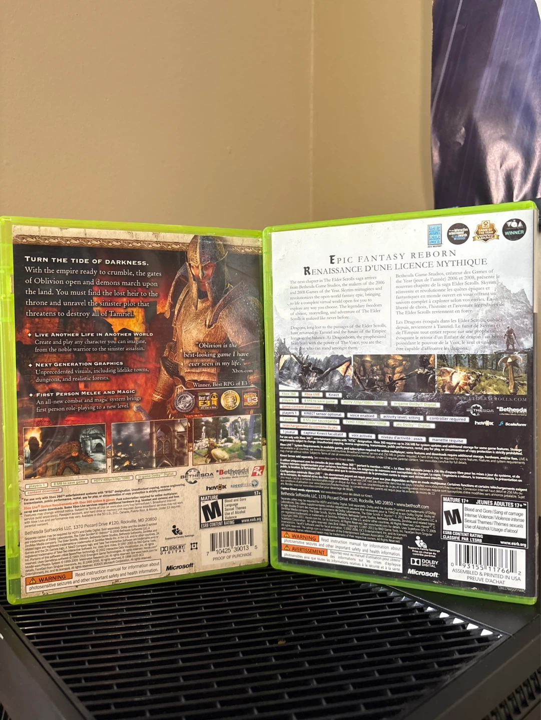 The Elder Scrolls V: Skyrim and IV: Oblivion Xbox 360 - photo 2