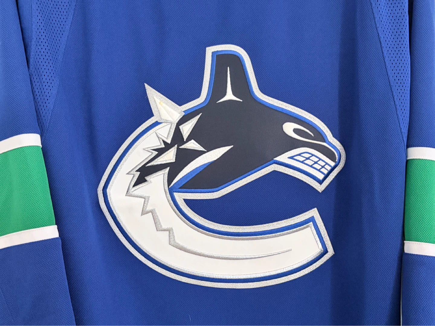 Authentic Fanatics Vancouver Canucks Premium Jersey Size 54 XL - photo 2