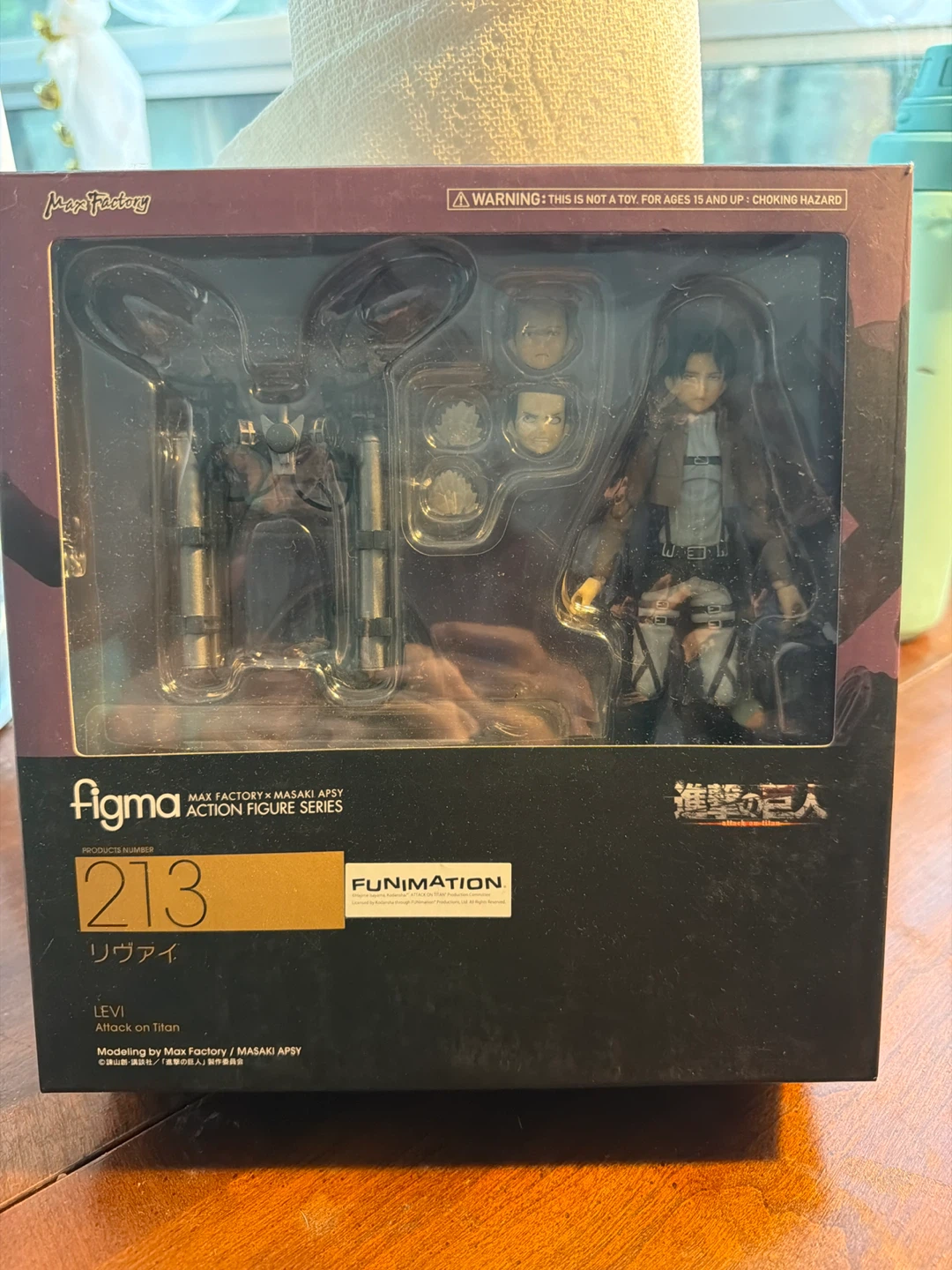 Figma 213 Levi Attack on Titan Action Figure