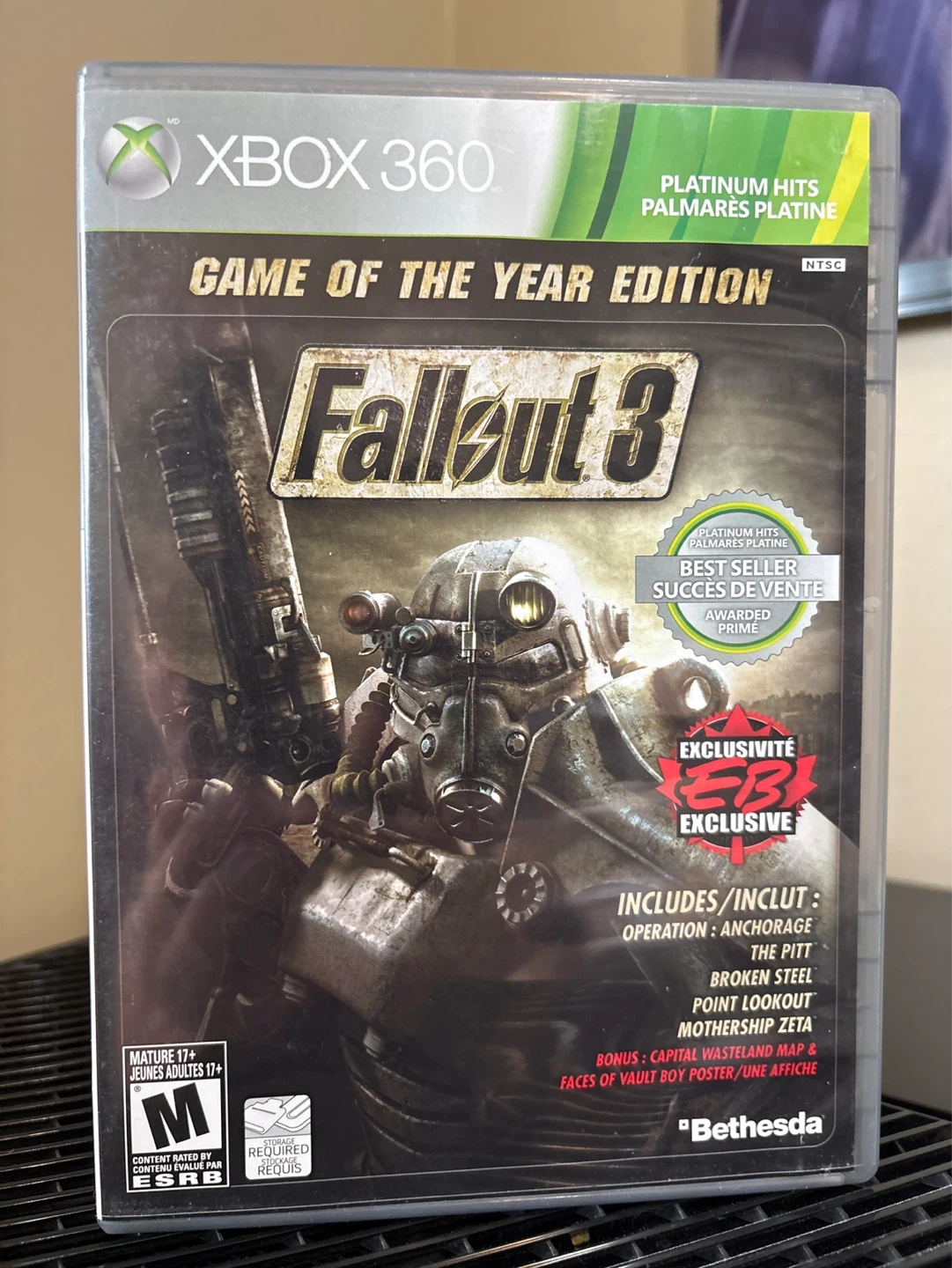 Fallout 3 Game of the Year Edition XBOX 360 EB Games Exclusive