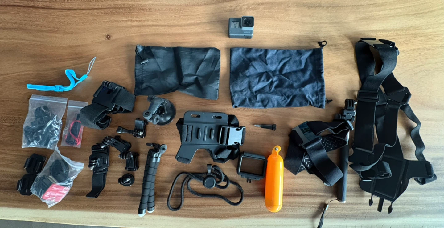 GoPro HERO5 Black Action Camera with Accessories