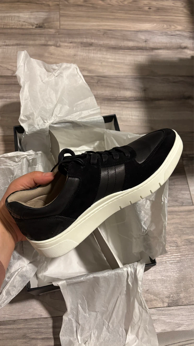 Brand New Naturalizer Black Leather Fashion Sneakers Size 7.5W - photo 4