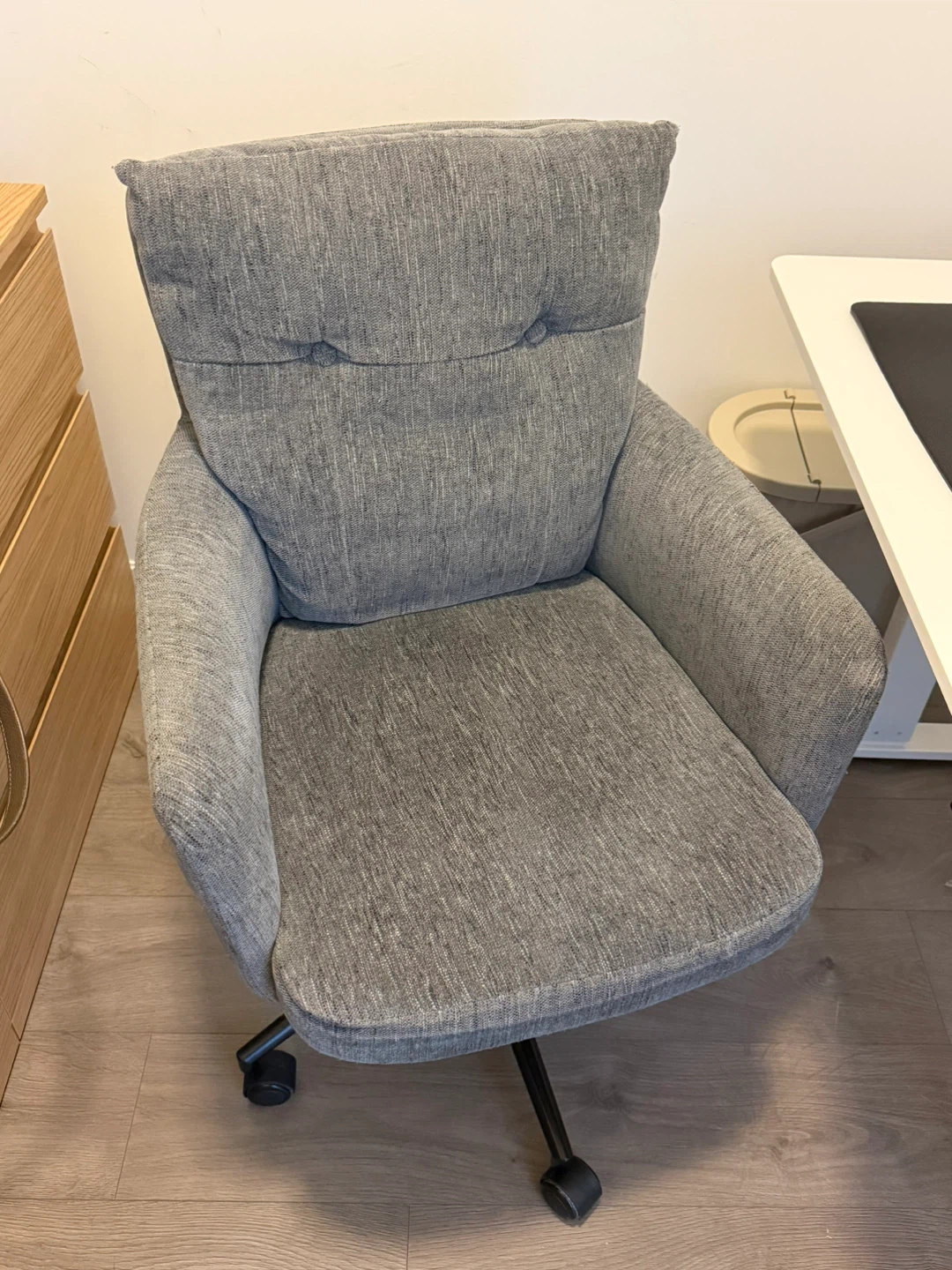 Grey Fabric Office Chair - photo 3