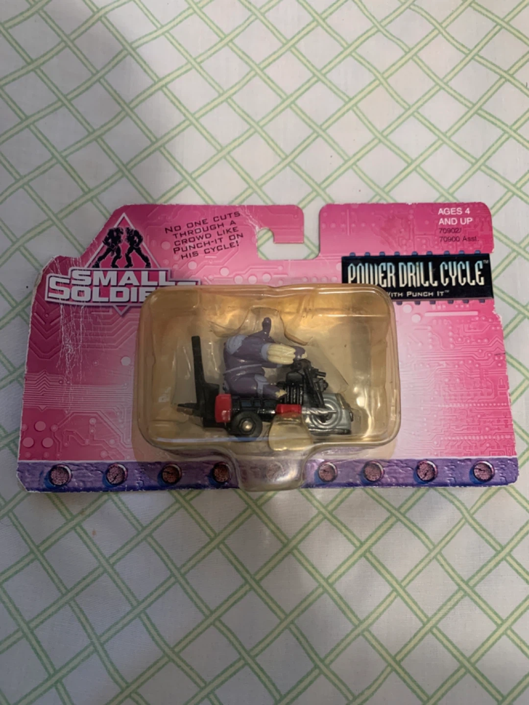 Vintage 1998 Small Soldiers Power Drill Cycle Action Figure Mini