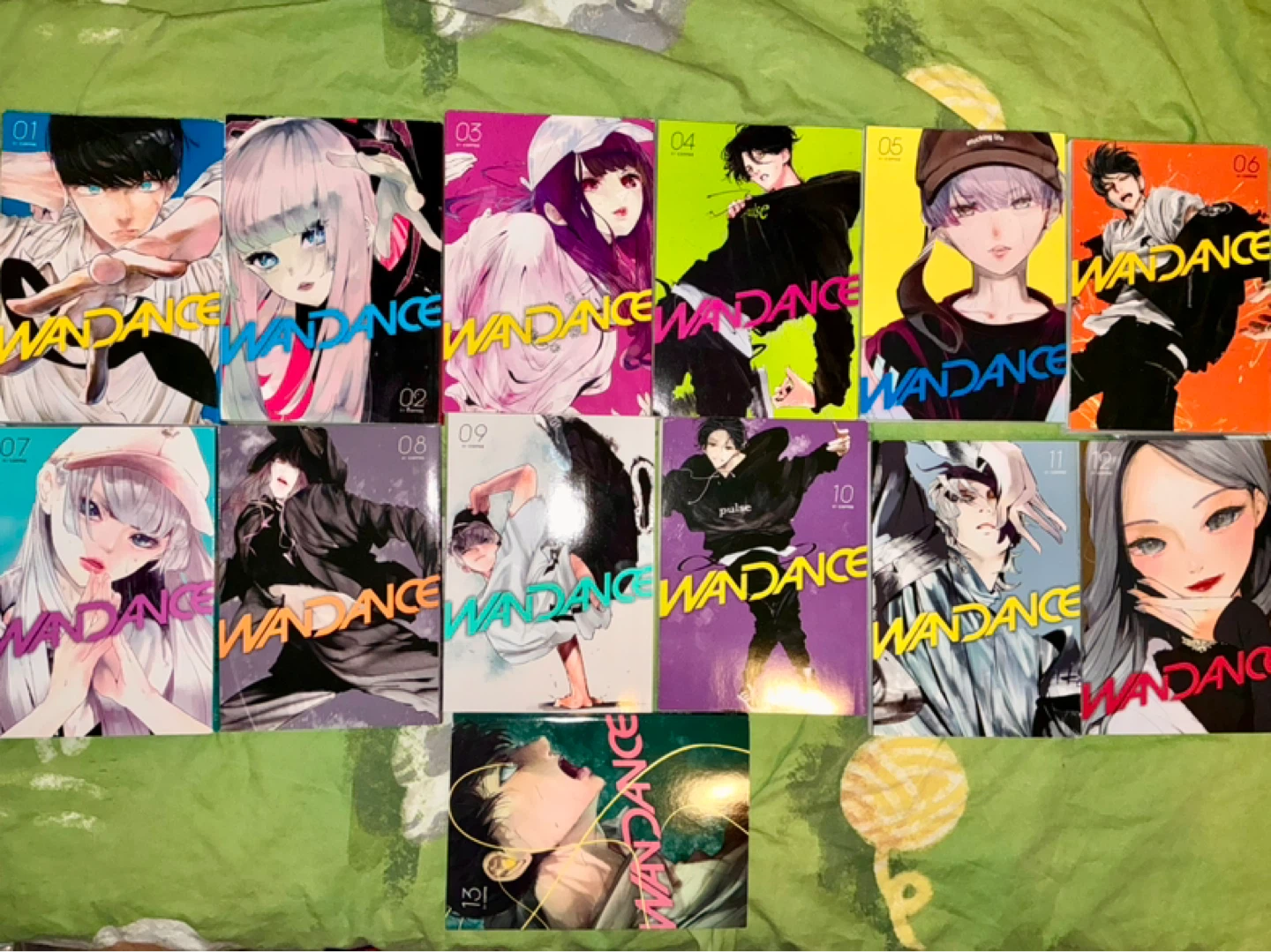 Wandance Manga volumes 1-13