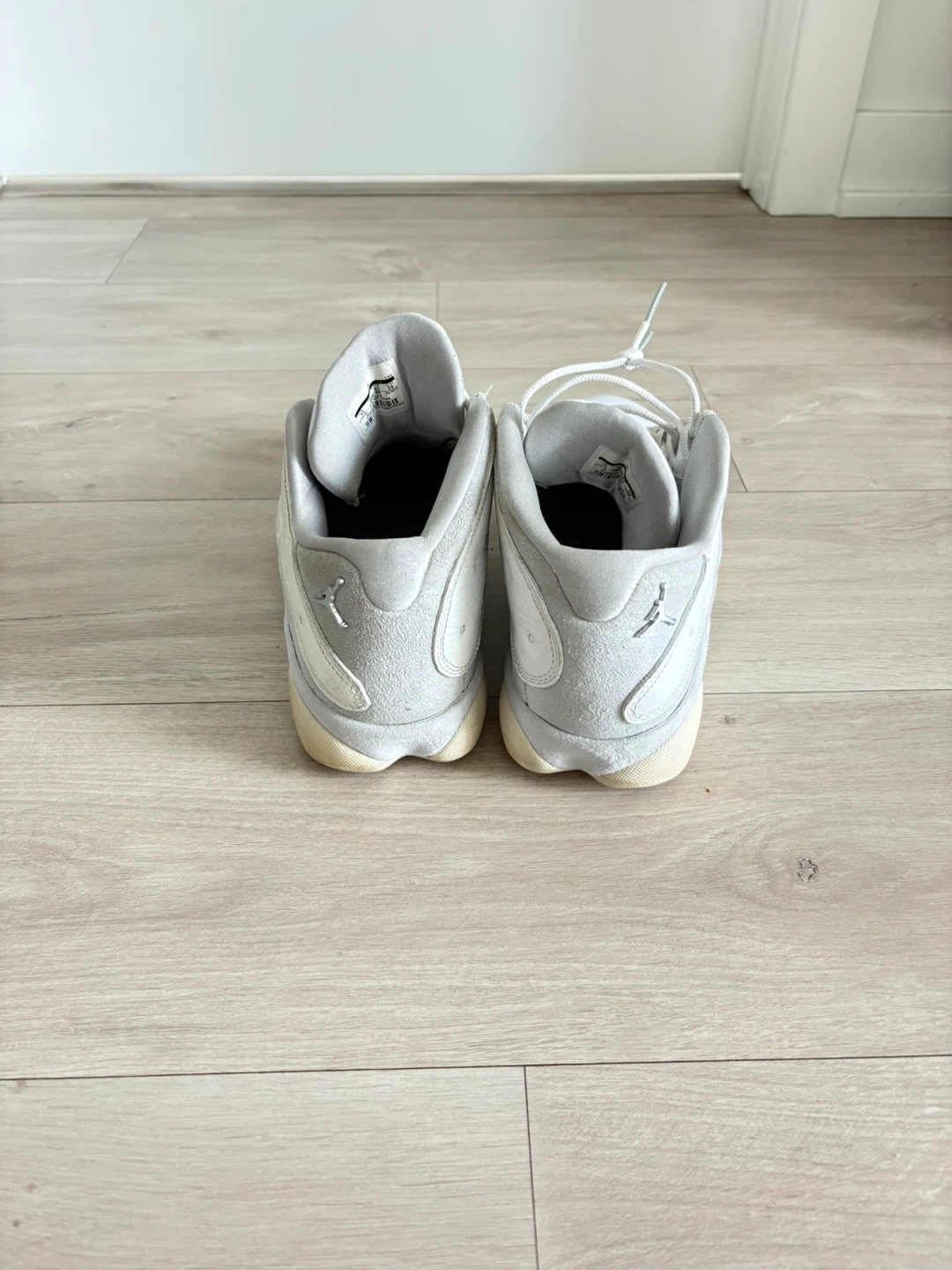 Air Jordan 13 Retro White/Grey Sneakers - photo 2
