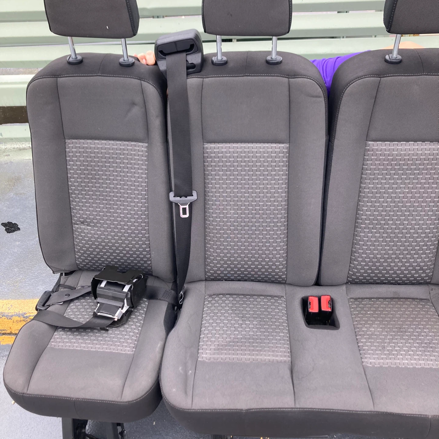 2015–2023 OEM Ford Transit 4 Passenger 2nd Row Seats - photo 4