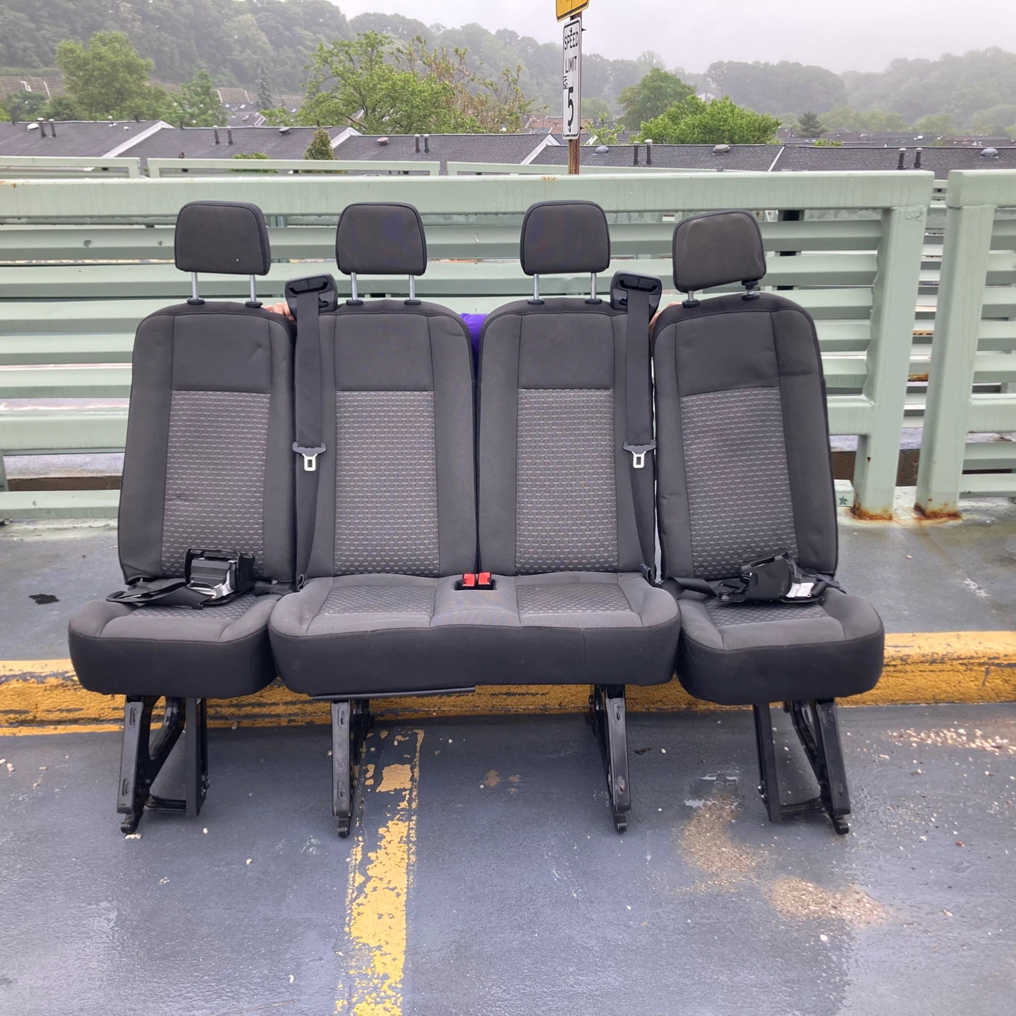 2015–2023 OEM Ford Transit 4 Passenger 2nd Row Seats