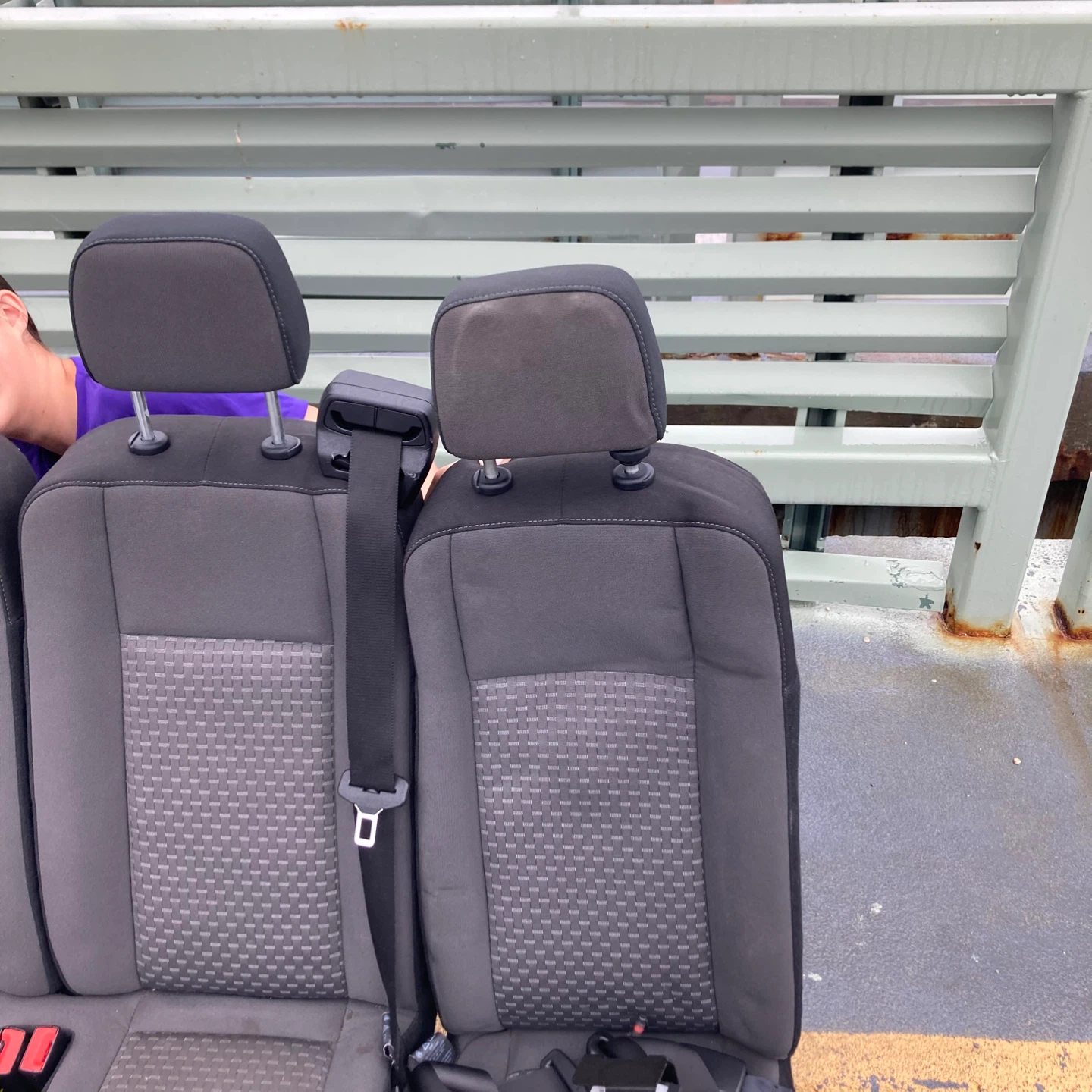 2015–2023 OEM Ford Transit 4 Passenger 2nd Row Seats - photo 3
