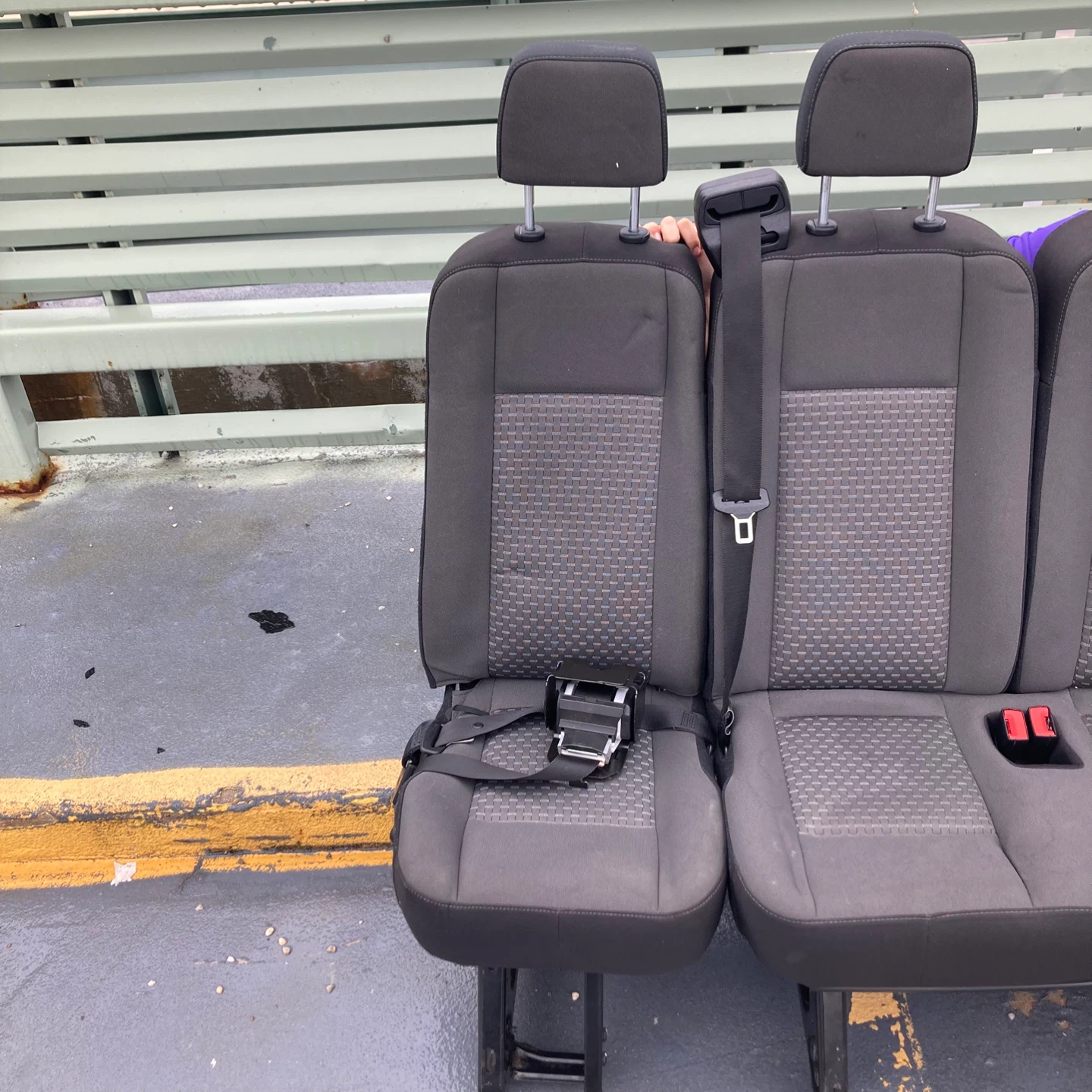 2015–2023 OEM Ford Transit 4 Passenger 2nd Row Seats - photo 5