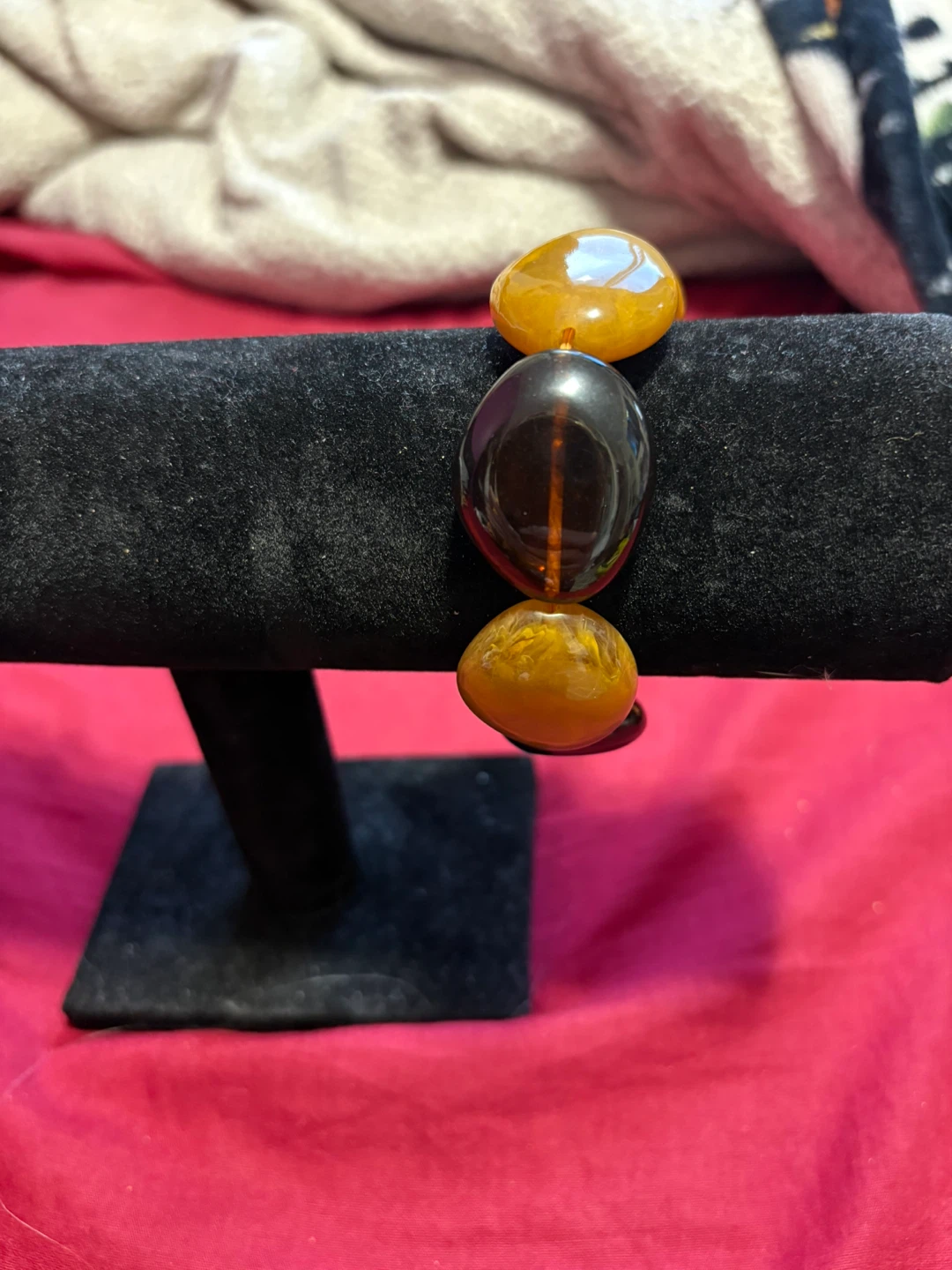 Amber Bead Bracelet