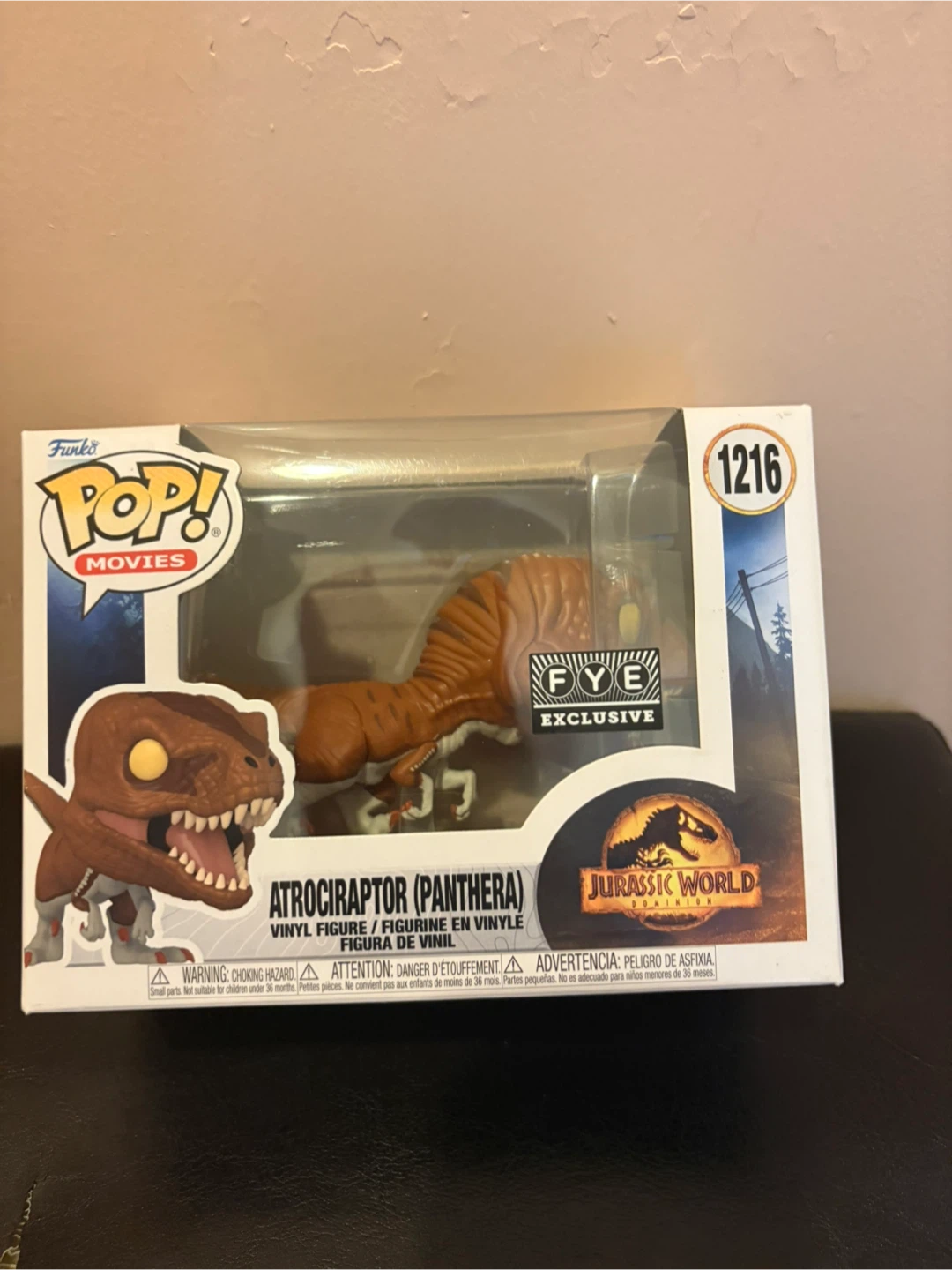 Movies Jurassic World Atrociraptor (Panthera) Vinyl Figure 1216