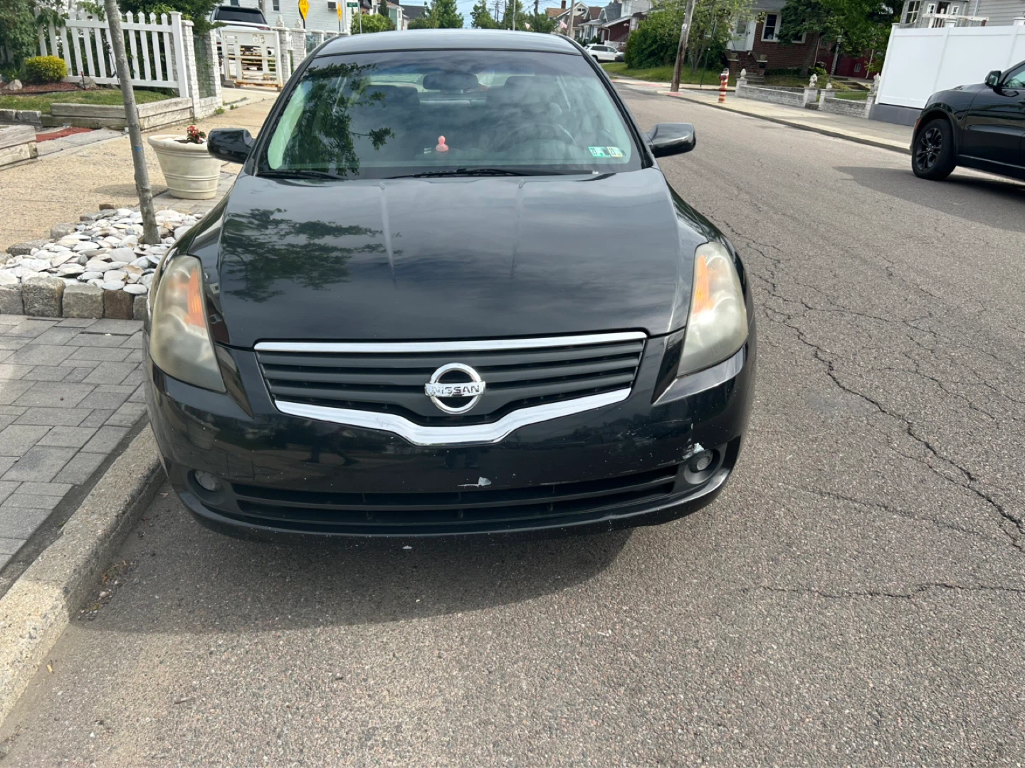 Black Nissan Altima Sedan