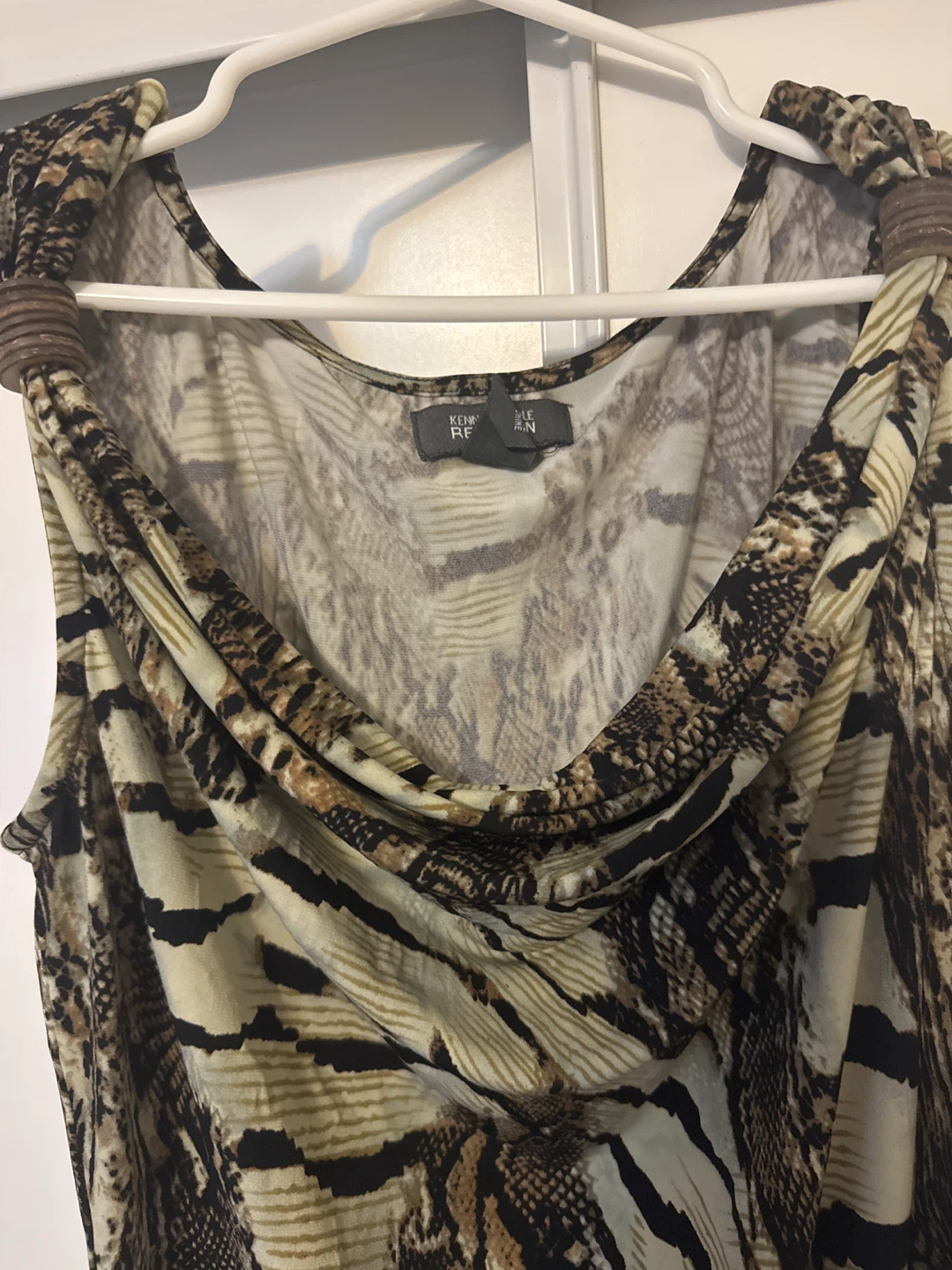 Kenneth Cole Reaction Sleeveless Cowl Neck Top - photo 2