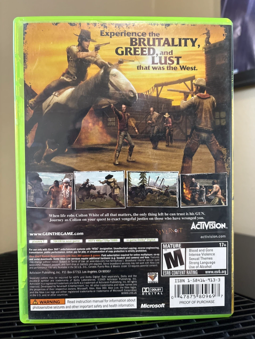 Xbox 360 Gun Video Game - photo 2