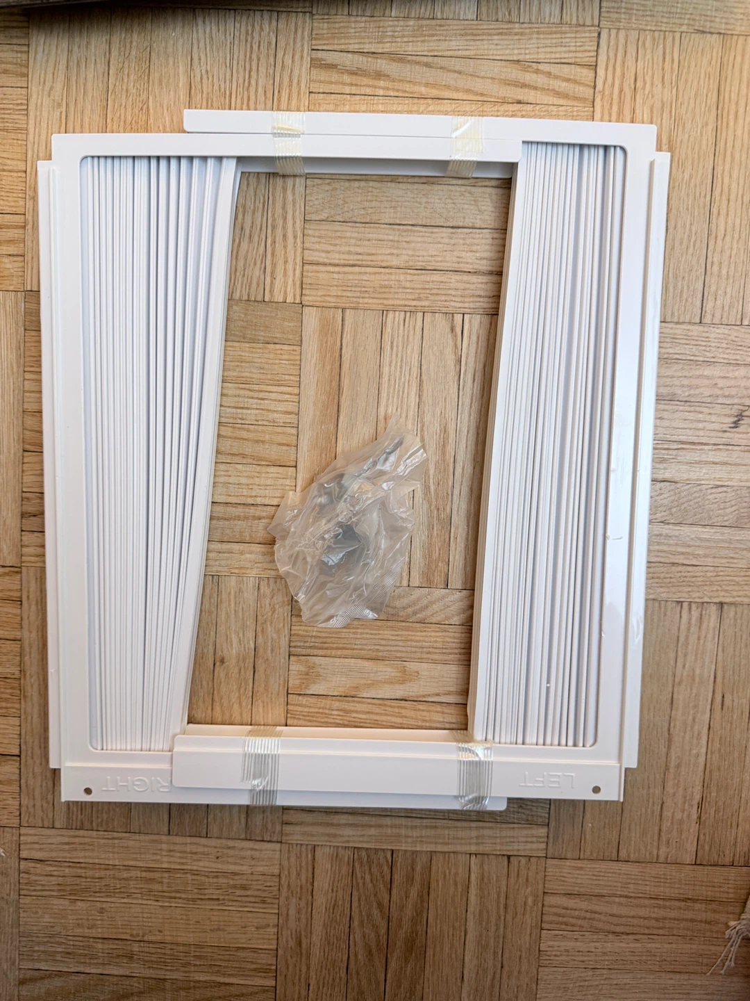 Window AC installation frame
